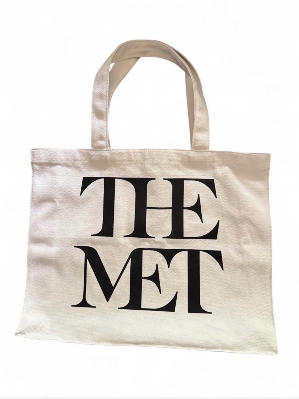 The MET Museum canvas tote bag. LIKE NEW condition! Sturdy white canvas